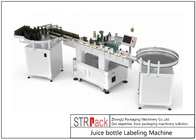 STL-A Okrągła maszyna do etykietowania butelek z sokiem 200szt./min