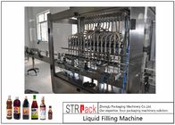 16 dysz Automatyczna liniowa maszyna do napełniania płynów, plastikowa maszyna do napełniania butelek