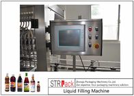 16 dysz Automatyczna liniowa maszyna do napełniania płynów, plastikowa maszyna do napełniania butelek