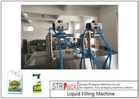 12-głowicowa automatyczna maszyna do napełniania płynem nawozów do nawozu 500 ml-5 l 50 B / MIN Maszyna do napełniania grawitacyjnego