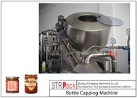 Sosy Jam Glass Bottle Capping Machine, Twist Off Cap Vacuum Lug Capping Machine