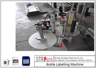 Automatyczna dwustronna maszyna do etykietowania butelek do 5-25L detergentu olejowego / bębna szamponowego