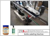 Kosmetyczna maszyna do etykietowania okrągłych butelek o wydajności 100 BPM z kontrolą ekranu dotykowego
