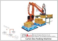 Automatyczny system paletyzacji robotów kartonowych do układania w chemii spożywczej
