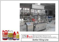 Linia do napełniania butelek chemicznych Agro / Linia do napełniania płynów farmaceutycznych o stabilnej wydajności