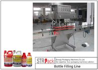 Linia do napełniania butelek chemicznych Agro / Linia do napełniania płynów farmaceutycznych o stabilnej wydajności