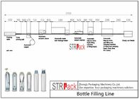 Linia do napełniania worków na zaworach aerozolowych / Linia do napełniania butelek w płynie