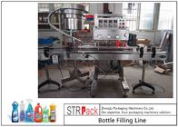 Linia do napełniania butelek chemikaliów / Linia do napełniania detergentem spieniającym z maszyną do napełniania serwo