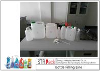 Linia do napełniania butelek chemikaliów / Linia do napełniania detergentem spieniającym z maszyną do napełniania serwo