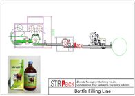 Medycyna weterynaryjna Linia do napełniania butelek w płynie / Linia do napełniania butelek w płynie