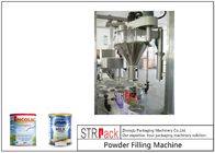 Maszyna do pakowania mleka w proszku z pojedynczą głowicą o wysokiej precyzji do puszki / butelki