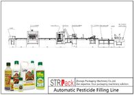 Pełna automatyczna linia do napełniania butelek Linia do napełniania aerozoli pestycydami Napięcie 220 V 50 Hz