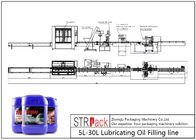 Automatyczna linia do napełniania olejem smarowym 5L - 30L Maszyna do napełniania wag netto