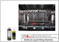 Automatyczna maszyna do napełniania butelek i płynów do produktów płynnych z 8, 10, 12, 14 lub 20 dyszami do napełniania.
