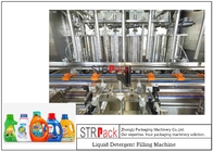 Automatyczna maszyna do napełniania płynnych detergentów do butelek szamponów z linią pakującą do zamykania