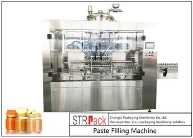 Automatyczna liniowa maszyna do napełniania pasty do żywności dla niemowląt z pompą napędzaną serwo
