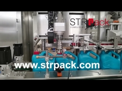 5L 8 dysz Maszyna do napełniania olejem smarowym Śledzenie Maszyna do zamykania Maszyna do etykietowania dwustronnego