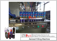 20 - 450 ml Półautomatyczna maszyna do napełniania aerozoli gazowych do ręcznych puszek z farbą w sprayu