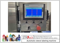 Aplikator rękawów termokurczliwych do tuneli parowych Automatyczna maszyna do etykietowania butelek grzewczych