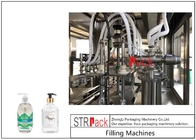 Butelka Automatyczne precyzyjne mydło w płynie sterowane przez PLC / Odkażacz do rąk / Żel pod prysznic Napełnianie maszyny do zamykania Aseptyczny Fil