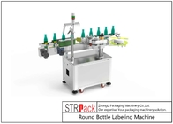 Samoprzylepne okrągłe kwadratowe maszyny do etykietowania butelek z elastycznym formatowaniem