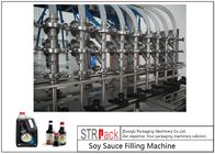 Wysokopieniąca automatyczna maszyna do napełniania płynem Typ liniowy 12 głowic do butelek PET