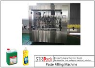 8-głowicowa maszyna do napełniania tłoków do mycia naczyń z napełniaczem serwo 3000 B / H Maszyna do napełniania pasty o dużej pojemności