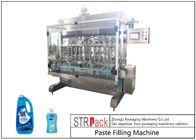 10-głowicowa maszyna do napełniania pasty Szeroki zakres napełniania dla płynów o niskiej / wysokiej lepkości