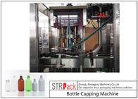 Wysoko wykwalifikowana rotacyjna maszyna do zamykania butelek do butelek pestycydów o pojemności 50 ml-1 l 120 CPM