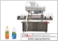 Myjnia płynna maszyna do zamykania butelek w linii 200 CPM z wytrzymałą ramą