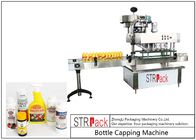Szybkobieżna maszyna do zakręcania butelek z wrzecionem Elastyczna z 60-150 butelkami / min