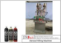 Półautomatyczna maszyna do napełniania farb w aerozolu do odświeżacza powietrza / czynnika chłodniczego