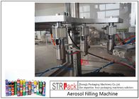 Automatyczna maszyna do napełniania aerozoli o dużej pojemności do pianki PU / pestycydu