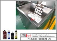 Maszyna do pakowania butelek o niskim poziomie hałasu Linia do plastikowych butelek Unscrambler do butelek na żywność / leki