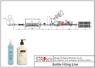 Linia do napełniania butelek do napełniania kremów z 10 dyszami wolumetrycznej maszyny do napełniania tłoków