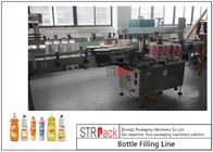 Liniowa linia do napełniania butelek PET do zmywarki 1L z maszyną do rozszyfrowywania butelek
